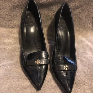 Tory Burch All Leather Heels Sz 7.5